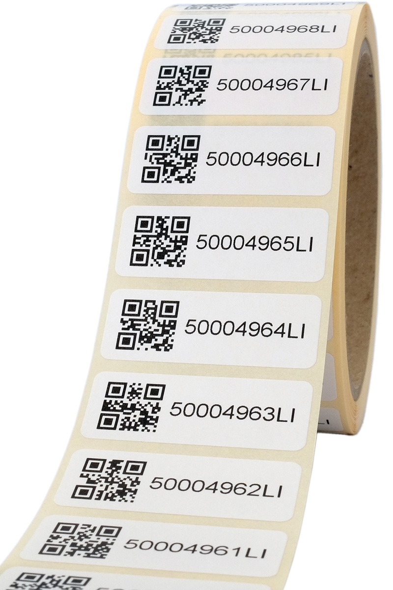 Barcode-Papiertiketten 40x15 Mm | Papier-Etiketten | Barcode-Etiketten ...